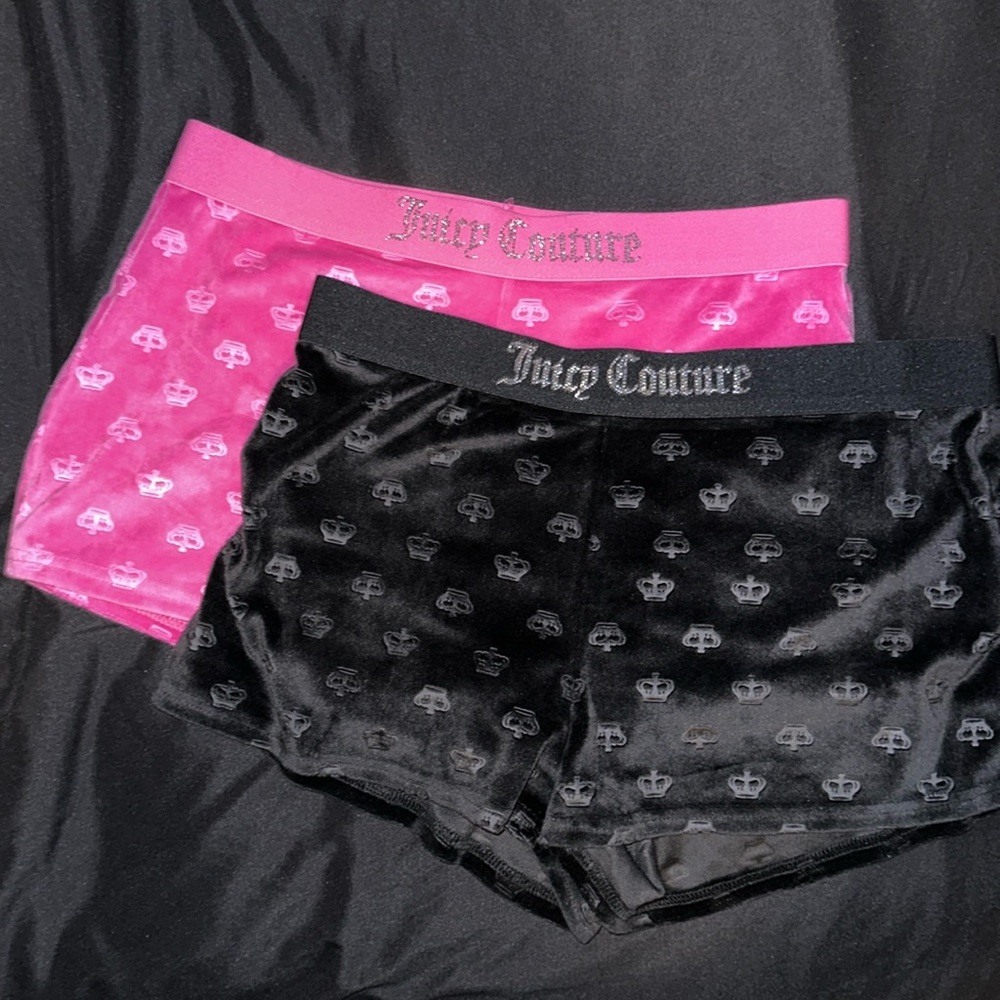 Juicy Couture bedazzle shorts